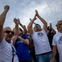 Navijači Intera i Manchester Cityja na ulicama Istanbula