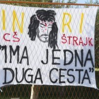 Radnici tvrtke Ceste Šibenik jutros započeli sa štrajkom