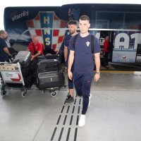 Hrvatska nogometna reprezentacija, odlazak u Rotterdam, 12.6.2023.