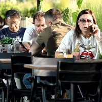 Rotterdam: Mario Mamić na terasi hotela u kojemu su smješteni hrvatski nogometni reprezentativci