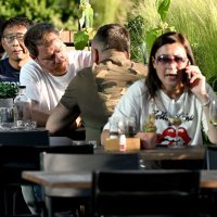 Rotterdam: Mario Mamić na terasi hotela u kojemu su smješteni hrvatski nogometni reprezentativci