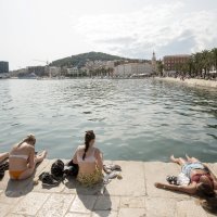 Turisti na festivalu Ultra