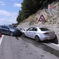 Prometna nesreća u Podstrani