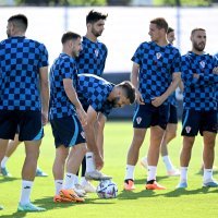 Trening hrvatske nogometne reprezentacije uoči utakmice protiv Nizozemske 13.6.2023.