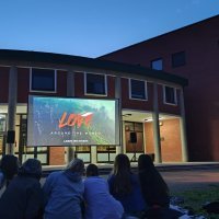 Kino na otvorenome u Gimanziji Sesvete