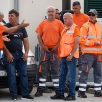 Radnici Cesta Šibenik i treći dan u štrajku