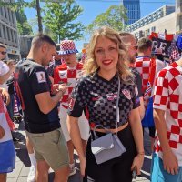 Hrvatska navijačice u Rotterdamu