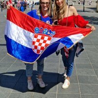 Hrvatska navijačice u Rotterdamu