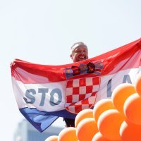 Hrvatski navijači u Rotterdamu