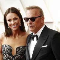 Christine Baumgartner i Kevin Costner