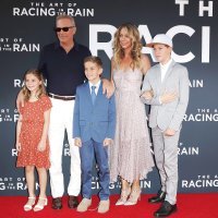 Christine Baumgartner i Kevin Costner