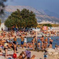 Gužva na hrvatskim plažama