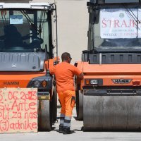Šibenik: Radnici tvrtke Ceste Šibenik d.o.o nastavili su sa štrajkom i peti dan