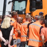 Šibenik: Radnici tvrtke Ceste Šibenik d.o.o nastavili su sa štrajkom i peti dan