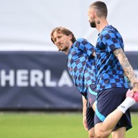 Trening hrvatske nogometne reprezentacije, 17.6.2023., Rotterdam