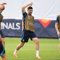 Trening hrvatske nogometne reprezentacije, 17.6.2023., Rotterdam