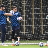 Trening hrvatske nogometne reprezentacije, 17.6.2023., Rotterdam