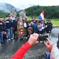 Peđa Grbin na Tjentištu - Bitka na Sutjesci