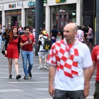 Navijačka atmosfera u Rotterdamu