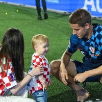 Mario Pašalić s obitelji