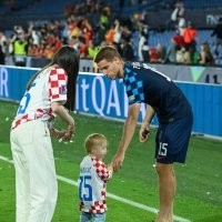 Mario Pašalić s obitelji