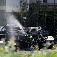 U Hercegovačkoj planuo autobus ZET-a