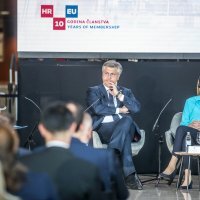 Andrej Plenković i Roberta Metsola