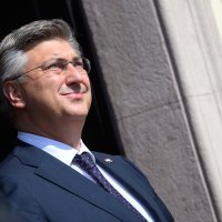 Andrej Plenković primio je u Banskim dvorima Borjanu Krišto, predsjedateljicu Vijeća ministara