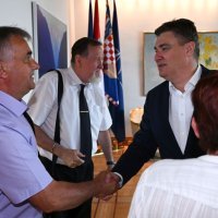 Milanović primio predstavnike udruge 108. brigade ZNG-a