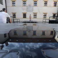 Performans umjetnika i aktivista Siniše Labrovića