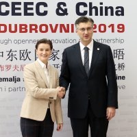 Ana Brnabić i Andrej Plenković