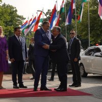 Sastanak Viktora Orbana i Milorada Dodika u Banjoj Luci