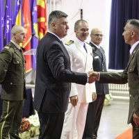 Milanović na promociji novih časnika