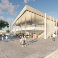 Zgrada marine Porto Baroš i trg