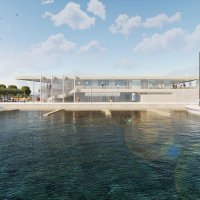 Zgrada marine Porto Baroš i trg