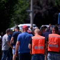 Prosvjed radnika hitne pomoći u Remetincu