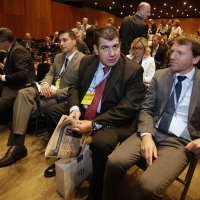 Pavao Vujnovac i Boštjan Napast na energetskoj konferenciji 2015.