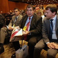 Pavao Vujnovac i Boštjan Napast na energetskoj konferenciji 2015.