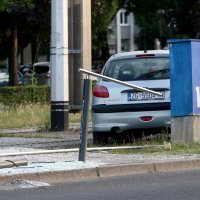 Kod Velesajma probio tramvajsku stanicu