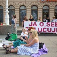 Piknik slobode za ženska prava na Trgu bana Jelačića