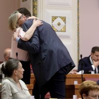 Sandra Benčić i Peđa Grbin