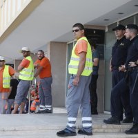 Štrajk radnika tvrtke Ceste Šibenik