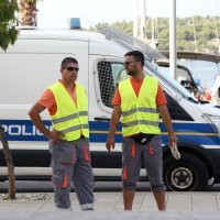 Štrajk radnika tvrtke Ceste Šibenik