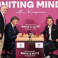 Plenković zaigrao šah na svečanom otvorenju turnira 'Grand Chess tour Rapid & Blitz"