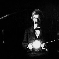 Mark Twain u Teslinom laboratoriju