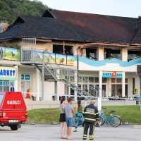 Požar u akvaparku Aqualuna