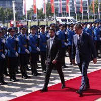 Predsjednik Crne Gore Jakov Milatović stigao je u službeni posjet Srbiji