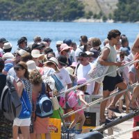 Šibenik: Turističke gužve za šibenske otoke