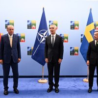 Turski predsjednik Erdogan, glavni tajnik NATO-a Stoltenberg i švedski premijer Ulf Kristersson
