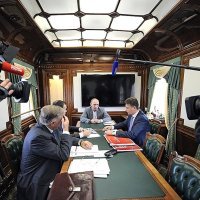 Vladimir Putin u vlaku